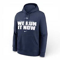 Seattle Seahawks Navy We Run It Now Nike Pullover Hoodie