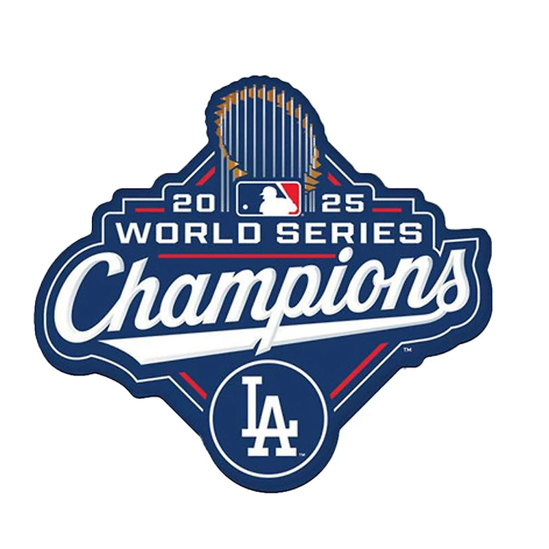 Los Angeles Dodgers White Blank 2025 World Series Champions Patch Nike Home Replica Jersey