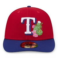 Texas Rangers Red and Royal Blue 2026 Spring Training Patch New Era 59FIFTY Fitted Hat