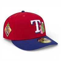 Texas Rangers Red and Royal Blue 2026 Spring Training Patch New Era 59FIFTY Fitted Hat