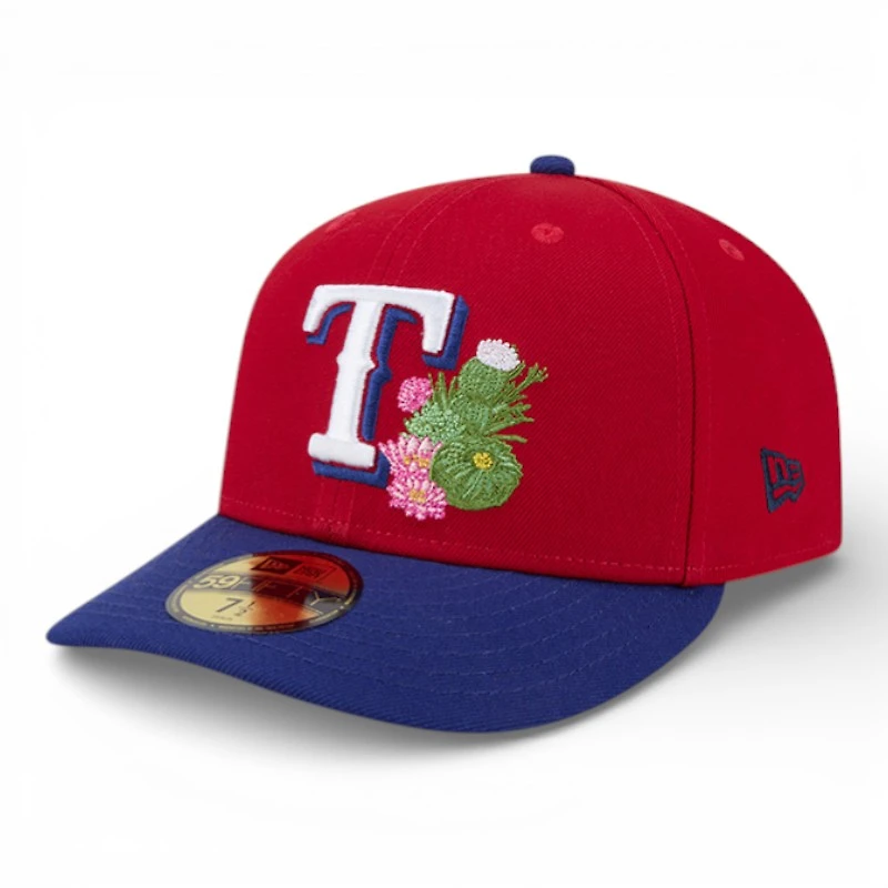 Texas Rangers Red and Royal Blue 2026 Spring Training Patch New Era 59FIFTY Fitted Hat