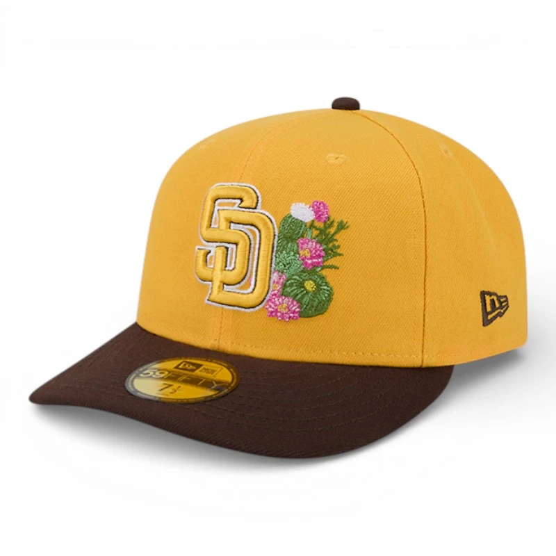 San Diego Padres Yellow and Brown 2026 Spring Training Patch New Era 59FIFTY Fitted Hat