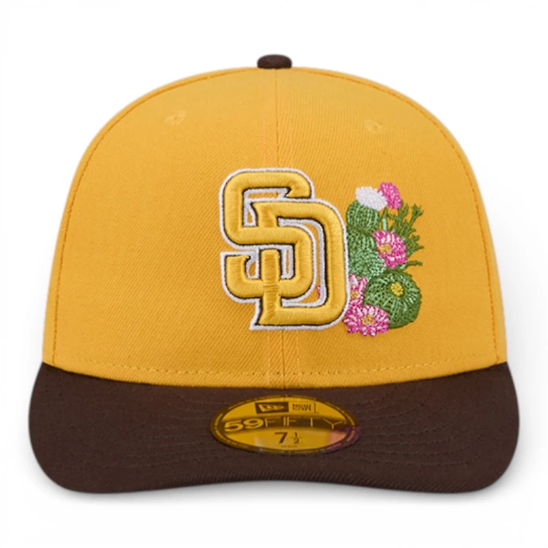 San Diego Padres Yellow and Brown 2026 Spring Training Patch New Era 59FIFTY Fitted Hat