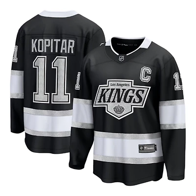 Los Angeles Kings Black Anze Kopitar NHL Premier Breakaway Player Jersey