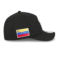 Team Venezuela Black 2026 World Baseball Classic WBC New Era 9FORTY M-Crown A-Frame Snapback Hat