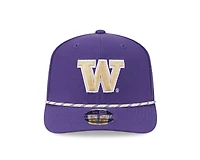 Washington Huskies Purple Multi Rope NCAA New Era 9SEVENTY Stretch Snapback Hat