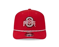 Ohio State Buckeyes Red Multi Rope NCAA New Era 9SEVENTY Stretch Snapback Hat