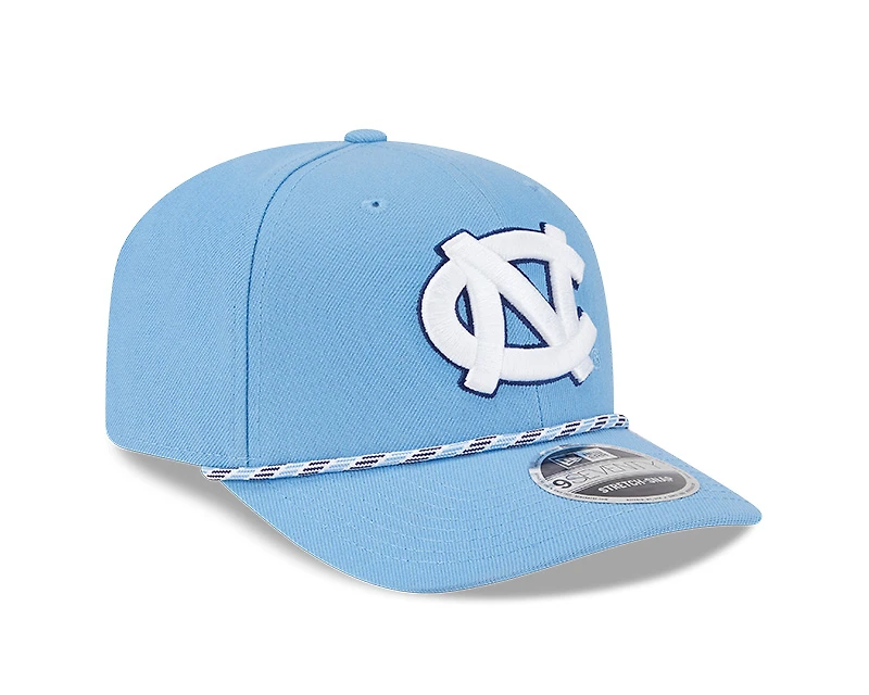 North Carolina Tar Heels Carolina Blue Multi Rope NCAA New Era 9SEVENTY Stretch Snapback Hat