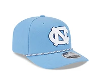 North Carolina Tar Heels Carolina Blue Multi Rope NCAA New Era 9SEVENTY Stretch Snapback Hat