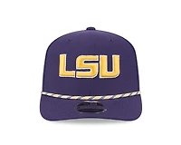 LSU Tigers Purple Multi Rope NCAA New Era 9SEVENTY Stretch Snapback Hat