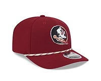 Florida State Seminoles Garnet Multi Rope NCAA New Era 9SEVENTY Stretch Snapback Hat