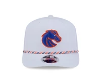 Boise State Broncos White Multi Rope NCAA New Era 9SEVENTY Stretch Snapback Hat