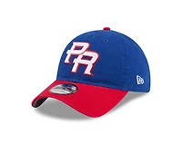 Puerto Rico Royal Blue and Red WBC New Era 9TWENTY Adjustable Hat