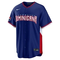 Dominican Republic Julio Rodriguez Blue 2026 World Baseball Classic WBC Nike Jersey