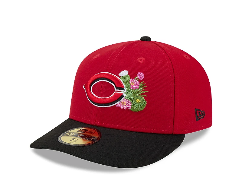 Cincinnati Reds Red and Black 2026 Spring Training Patch New Era 59FIFTY Fitted Hat