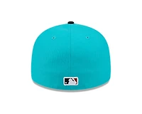 Arizona Diamondbacks Aqua and Black 2026 Spring Training Patch New Era 59FIFTY Fitted Hat