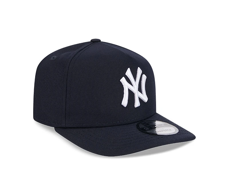 New York Yankees Navy 9FIFTY A-Frame Snapback Hat