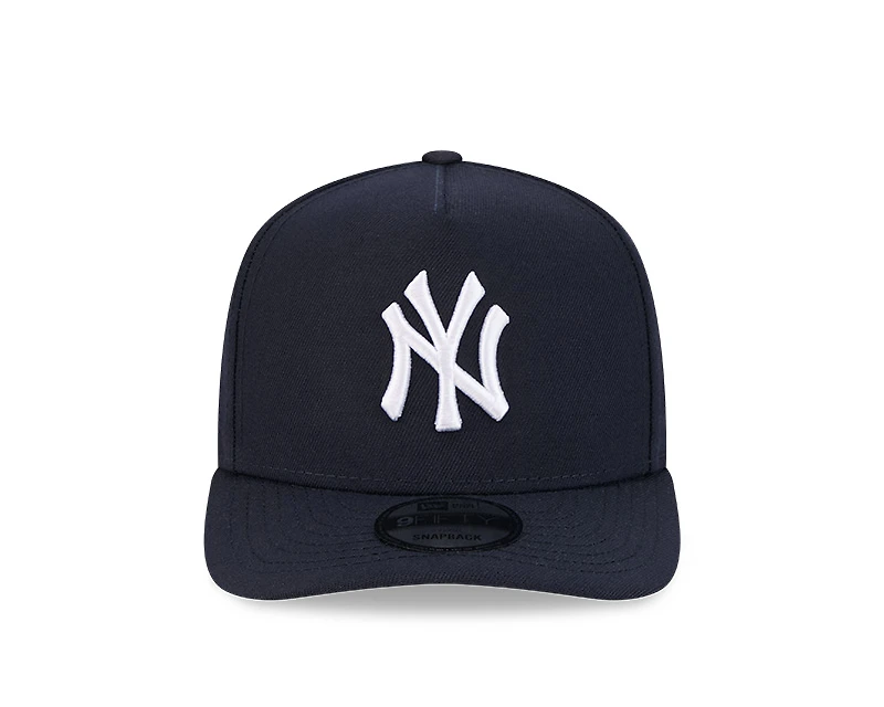 New York Yankees Navy 9FIFTY A-Frame Snapback Hat
