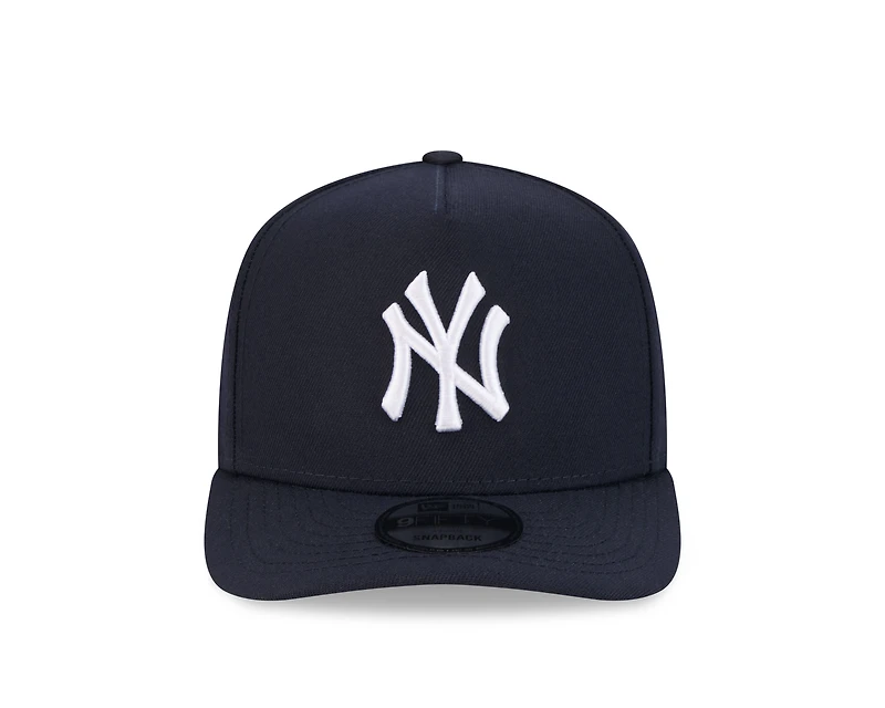 New York Yankees Navy New Era 9FIFTY A-Frame Snapback Hat