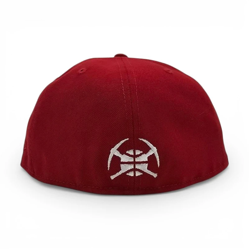 Denver Nuggets Scarlet Leon the Lab Canada Patch Green UV New Era 59FIFTY Fitted Hat