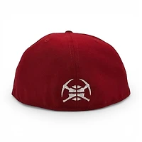 Denver Nuggets Scarlet Leon the Lab Canada Patch Green UV New Era 59FIFTY Fitted Hat