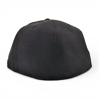 Denver Nuggets Black Leon the Lab Christmas Patch Grey UV New Era 59FIFTY Fitted Hat