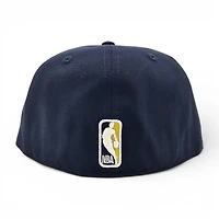 Denver Nuggets Oceanside Blue Leon the Lab Rocky Grey UV New Era 59FIFTY Fitted Hat