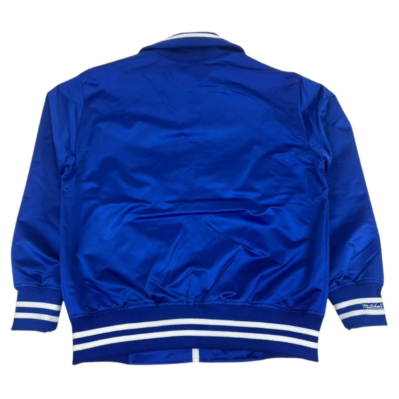 Los Angeles Dodgers 1976 Authentic Royal Blue Satin Full-Zip Mitchell & Ness Jacket