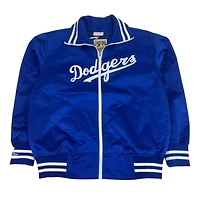 Los Angeles Dodgers 1976 Authentic Royal Blue Satin Full-Zip Mitchell & Ness Jacket