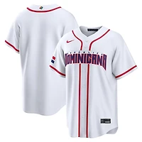 Dominican Republic White Blank 2026 World Baseball Classic WBC Nike Jersey