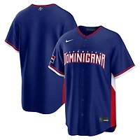 Dominican Republic Royal Blue Blank 2026 World Baseball Classic WBC Nike Jersey