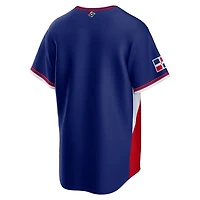 Dominican Republic Royal Blue Blank 2026 World Baseball Classic WBC Nike Jersey