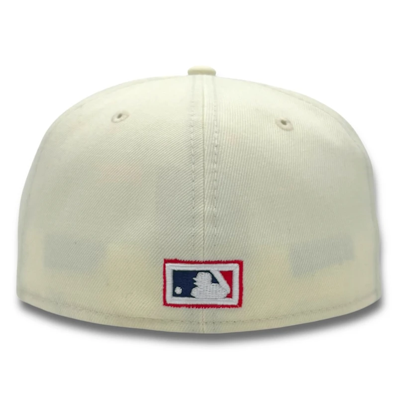 Anaheim Angels Chrome and Black 40th Season Patch Icy Blue UV New Era 59FIFTY Fitted Hat