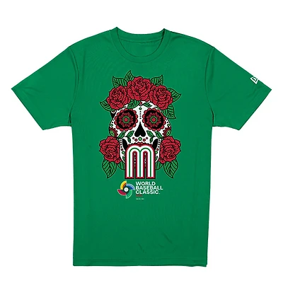 Mexico Baseball Green 2026 World Classic Country New Era T-Shirt