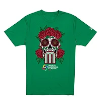 Mexico Baseball Green 2026 World Classic Country New Era T-Shirt