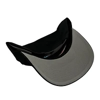 Utah Mammoth Black Double Side Patch Mitchell & Ness Snapback Pro Pinch Snapback Hat