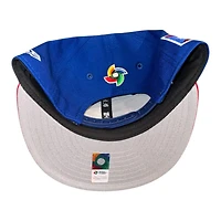 Youth Puerto Rico Royal and Scarlet WBC New Era 9FIFTY Snapback Hat