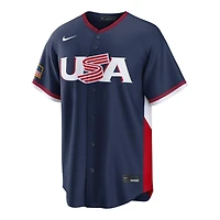 Team USA Cal Raleigh Navy 2026 World Baseball Classic WBC Nike Stadium Jersey
