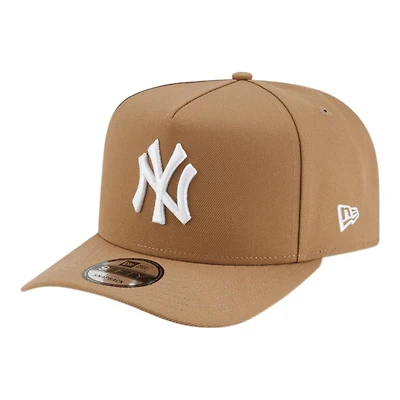 New York Yankees Khaki Brown Basic New Era 9FIFTY A-Frame Snapback Hat