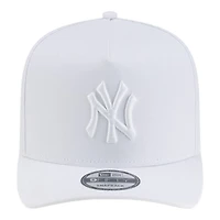 New York Yankees All White Basic New Era 9FIFTY A-Frame Snapback Hat