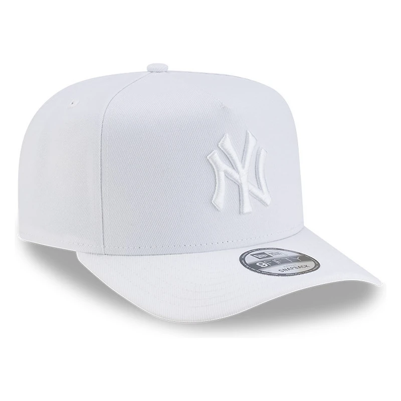 New York Yankees White Basic New Era 9FIFTY A-Frame Snapback Hat