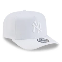New York Yankees White Basic New Era 9FIFTY A-Frame Snapback Hat