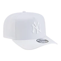 New York Yankees All White Basic New Era 9FIFTY A-Frame Snapback Hat