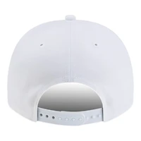 New York Yankees All White Basic New Era 9FIFTY A-Frame Snapback Hat