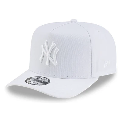 New York Yankees White Basic New Era 9FIFTY A-Frame Snapback Hat