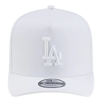 Los Angeles Dodgers All White Basic New Era 9FIFTY A-Frame Snapback Hat