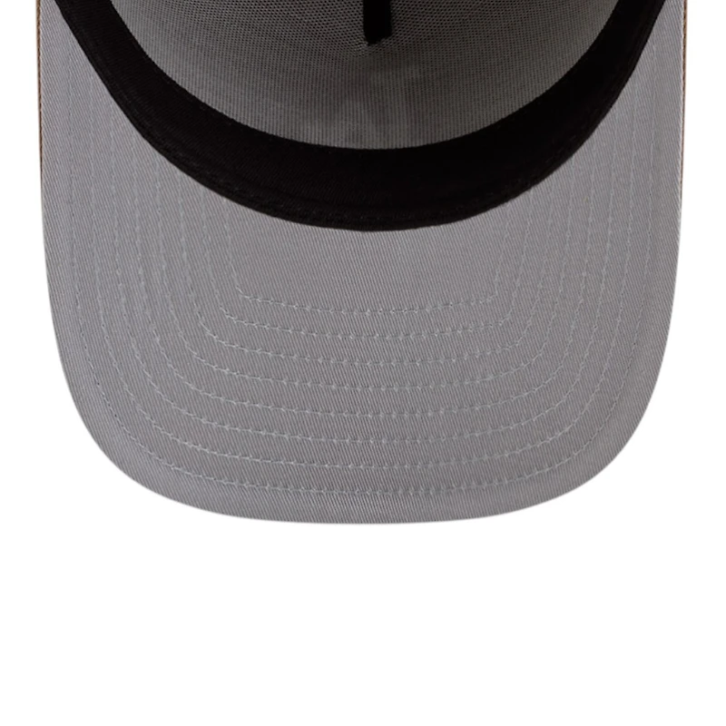 Los Angeles Dodgers Khaki Brown Basic New Era 9FIFTY A-Frame Snapback Hat