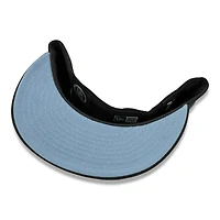 Calgary Flames Black and Blue Flaming C Patch Icy UV New Era 59FIFTY Fitted Hat