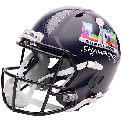 Seattle Seahawks Super Bowl LX Champions NFL Riddell Speed Replica Full Size Helmet