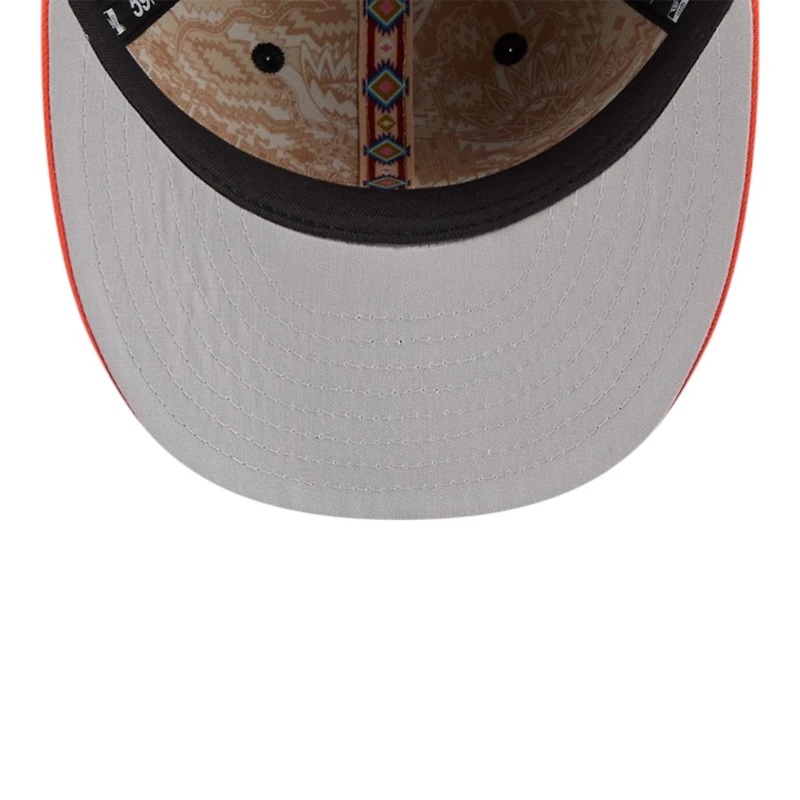 San Francisco Giants Black and Orange 2026 Spring Training New Era 59FIFTY Fitted Hat